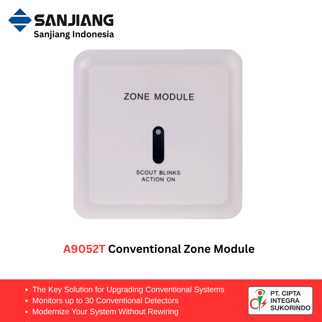 A9052T Addressable Zone Module for Conventional System Integration